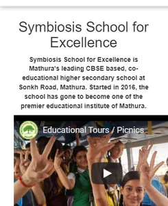 Symbiosis School For Excellenc screenshot 1