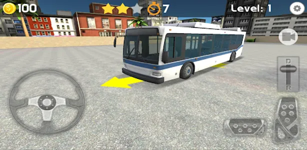 School City Bus Parking 3D screenshot 4