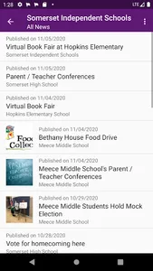 Somerset Independent Schools screenshot 2