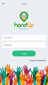 HandUp Volunteering screenshot 1