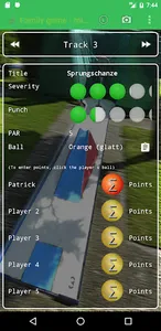 Scorecard MiniGolf MGP-Masters screenshot 1