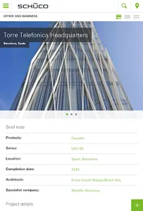 Schüco reference project App screenshot 6