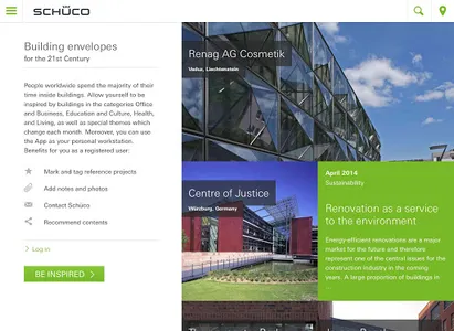 Schüco reference project App screenshot 8