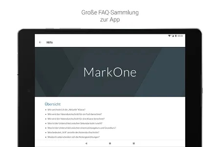 MarkOne - Schulnoten, Notendur screenshot 4