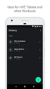 Intency - Interval Timer, HIIT screenshot 0