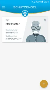 Schutzengel Notrufuhr App screenshot 2
