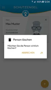Schutzengel Notrufuhr App screenshot 3