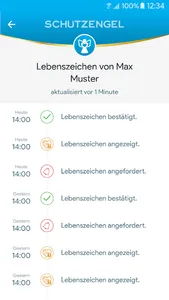 Schutzengel Notrufuhr App screenshot 4