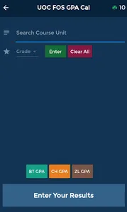 GPA Calculator - UOC FOS screenshot 1