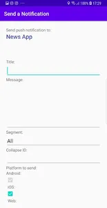 OneSignal Notification Sender  screenshot 3