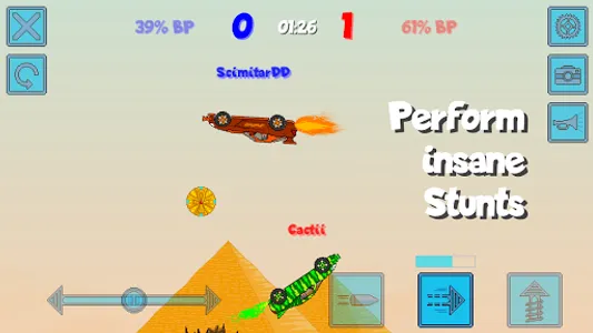 Pixel Boost League - 2D Rocket screenshot 3