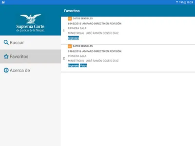 Consulta de Expedientes screenshot 10