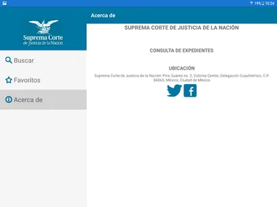Consulta de Expedientes screenshot 9