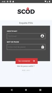 SCOD - enquêtes screenshot 1