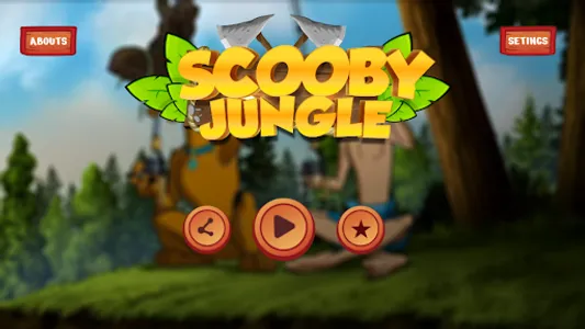 Scooby Doo Game Cartoon Jungle screenshot 1