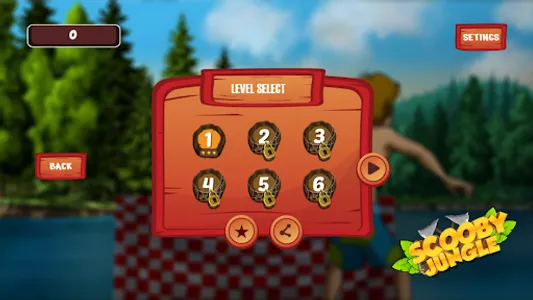 Scooby Doo Game Cartoon Jungle screenshot 2