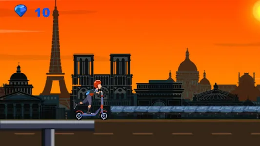 Scooter Rider : Free offline G screenshot 1