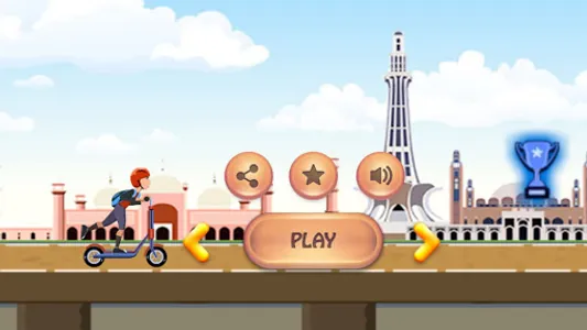 Scooter Rider : Free offline G screenshot 2
