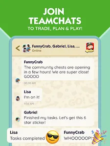 MONOPOLY GO! Chat screenshot 7