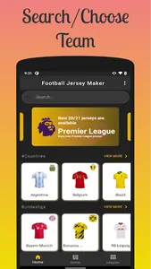 Football Jersey Maker screenshot 0