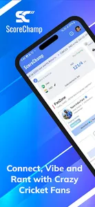 ScoreChamp Live Cricket & more screenshot 0