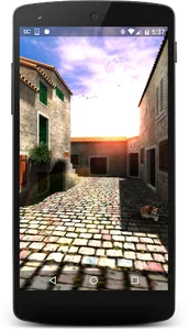 Ancient Street 3D LWP screenshot 1