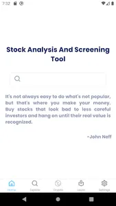Sypto: stock and crypto screen screenshot 1