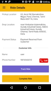 TaxiDriver - taxi booking app screenshot 4