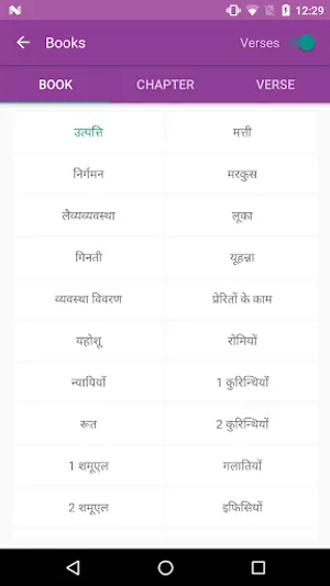 Hindi Bible (offline) screenshot 1