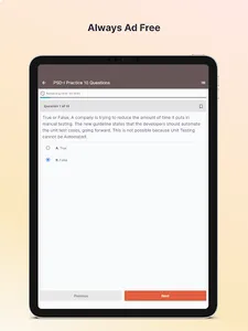 PSD Exam Simulator screenshot 13