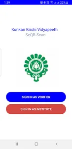 Konkan Krishi Vidyapeeth SeQR  screenshot 1