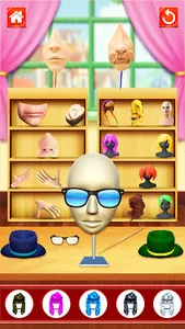 Sculpt Face Clay People Games screenshot 16