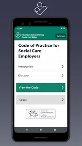 Social Care Employers Code screenshot 0