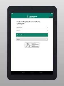 Social Care Employers Code screenshot 8