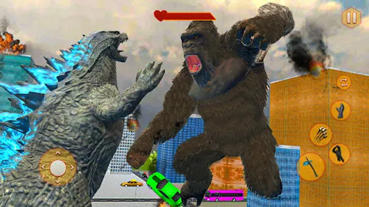 Gorilla City Attack 3D screenshot 10