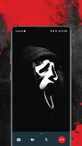 Scream face Scary Video Call screenshot 3