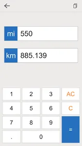 miles kilometers converter screenshot 0