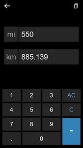 miles kilometers converter screenshot 1
