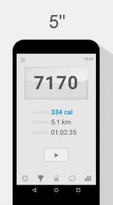 Step Counter - Calorie Counter screenshot 0