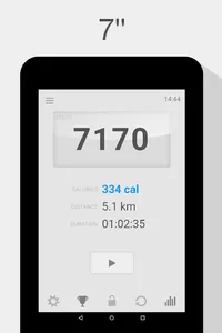 Step Counter - Calorie Counter screenshot 1