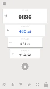 Step & Calorie Counter screenshot 1