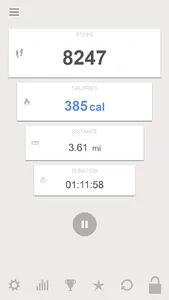 Step & Calorie Counter screenshot 3