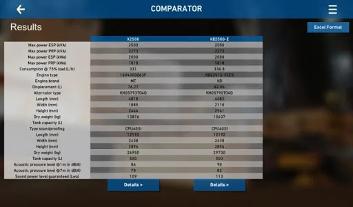 Industrial generators screenshot 2