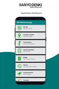 SDP Monitoring App screenshot 1
