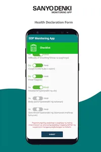 SDP Monitoring App screenshot 3