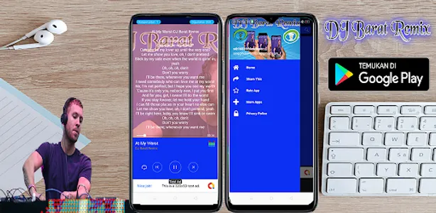 Lagu DJ Barat Mantap screenshot 1