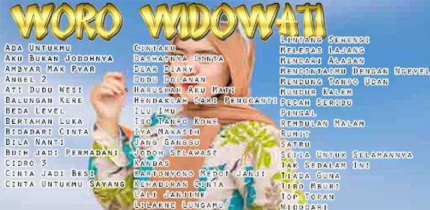 Woro Widowati Lagu Baper Galau screenshot 7