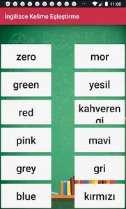 İngilizce Kelime Eşleştirme screenshot 0