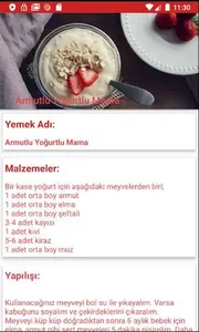 Bebek Yemek Tarifleri screenshot 6