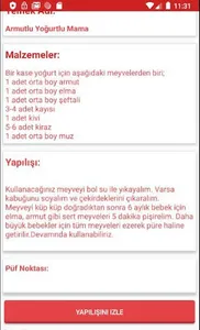 Bebek Yemek Tarifleri screenshot 7